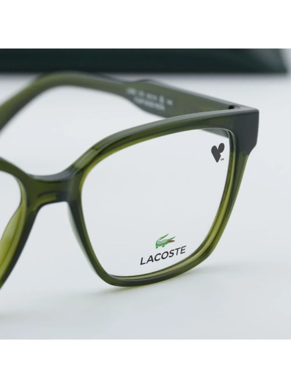 Lacoste L2962 275 Square Eyeglasses 54mm - Khaki Green